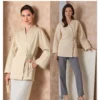 Vogue Patterns Misses' Wrap Jacket, Slim Midi Skirt and Straight Leg Pants (PDF) 10 Vogue Patterns Misses' Wrap Jacket, Slim Midi Skirt and Straight Leg Pants (PDF)
