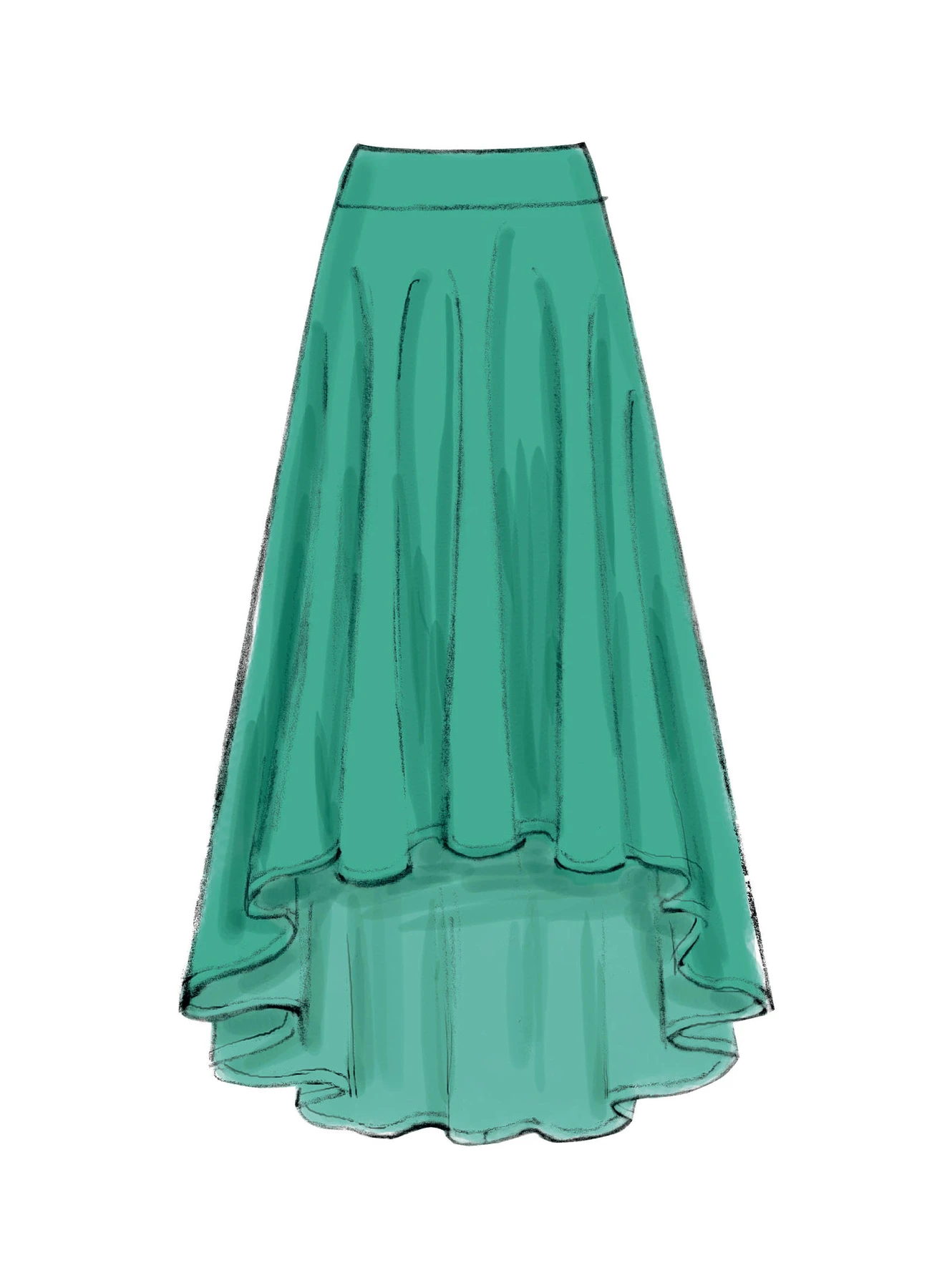 McCall's Sewing Pattern Misses' Knit Skirts (PDF) 5 McCall's Sewing Pattern Misses' Knit Skirts (PDF)