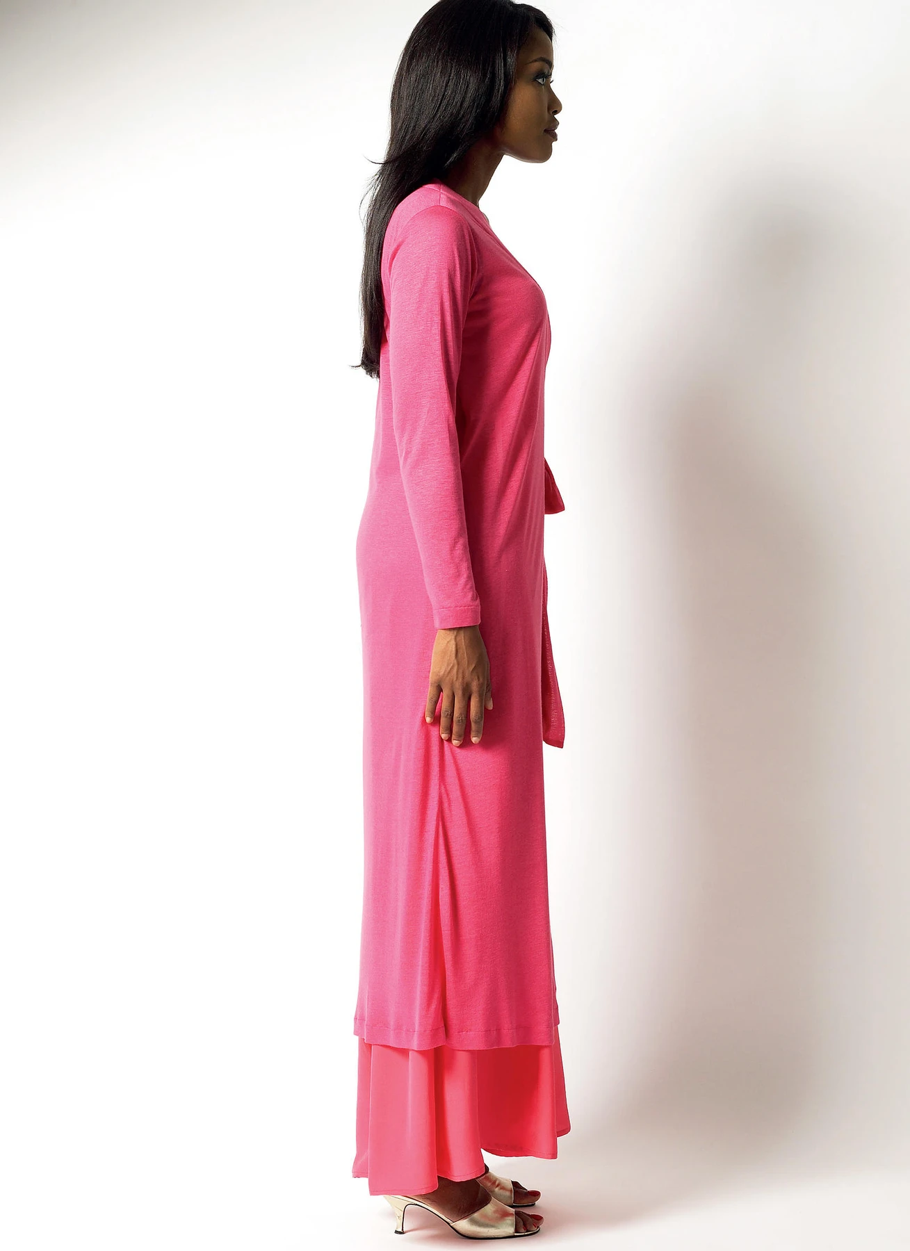 Butterick Sewing Pattern Misses' Side-Tie Robe, Top, Gown, Pants and Drawstring Bag (PDF) 11 Butterick Sewing Pattern Misses' Side-Tie Robe, Top, Gown, Pants and Drawstring Bag (PDF)