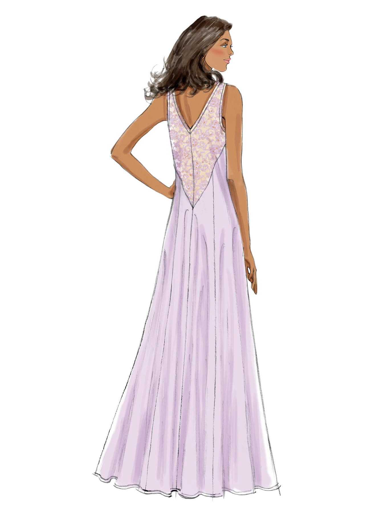 Butterick Sewing Pattern Misses' Side-Tie Robe, Top, Gown, Pants and Drawstring Bag (PDF) 3 Butterick Sewing Pattern Misses' Side-Tie Robe, Top, Gown, Pants and Drawstring Bag (PDF)