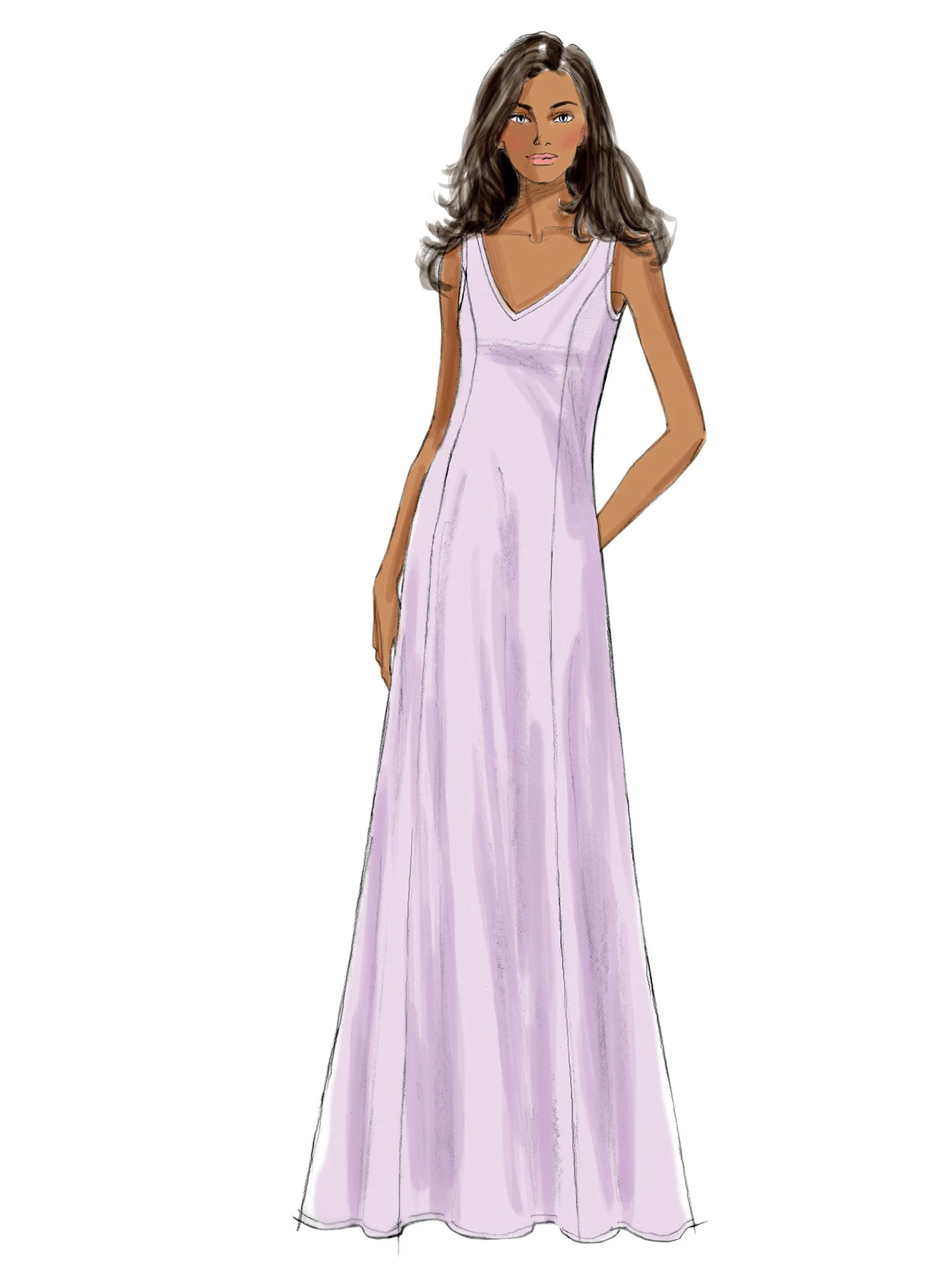 Butterick Sewing Pattern Misses' Side-Tie Robe, Top, Gown, Pants and Drawstring Bag (PDF) 4 Butterick Sewing Pattern Misses' Side-Tie Robe, Top, Gown, Pants and Drawstring Bag (PDF)