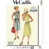McCall's Sewing Pattern 1940s Misses' Dress