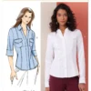 Butterick Sewing Pattern Misses' Shirts with Princess Seams by Tammie Pontsler for Palmer/Pletsch (PDF)