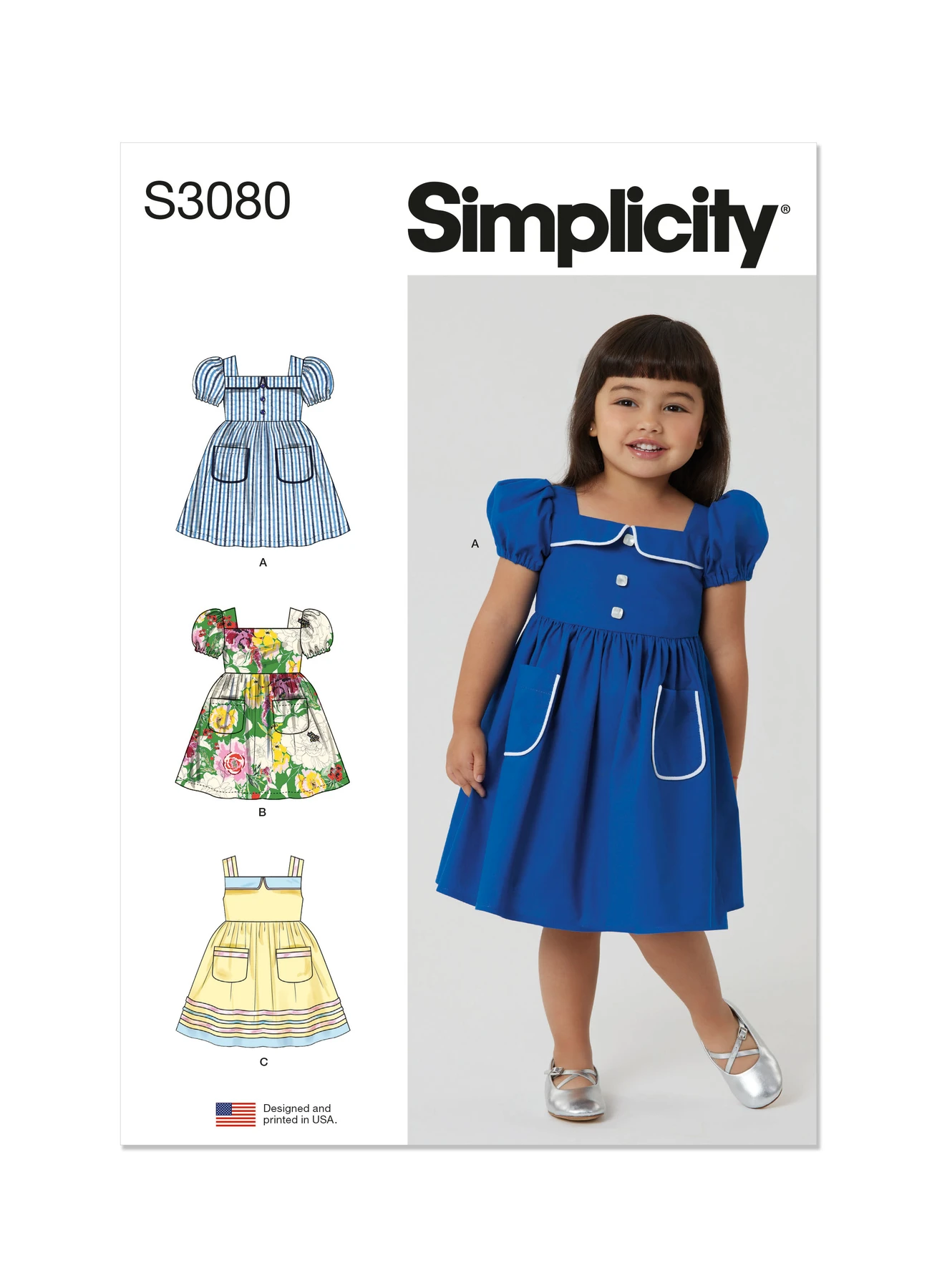 Simplicity Sewing Pattern Toddlers' Dresses (PDF) 1 Simplicity Sewing Pattern Toddlers' Dresses (PDF)