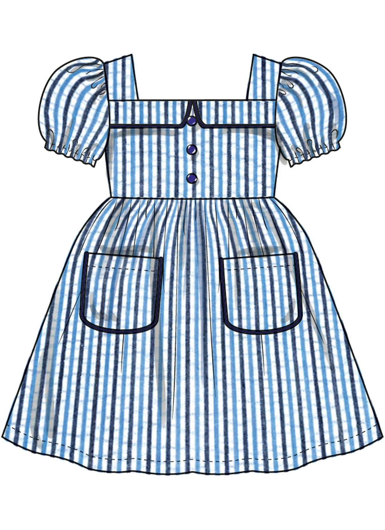 Simplicity Sewing Pattern Toddlers' Dresses (PDF) 3 Simplicity Sewing Pattern Toddlers' Dresses (PDF)