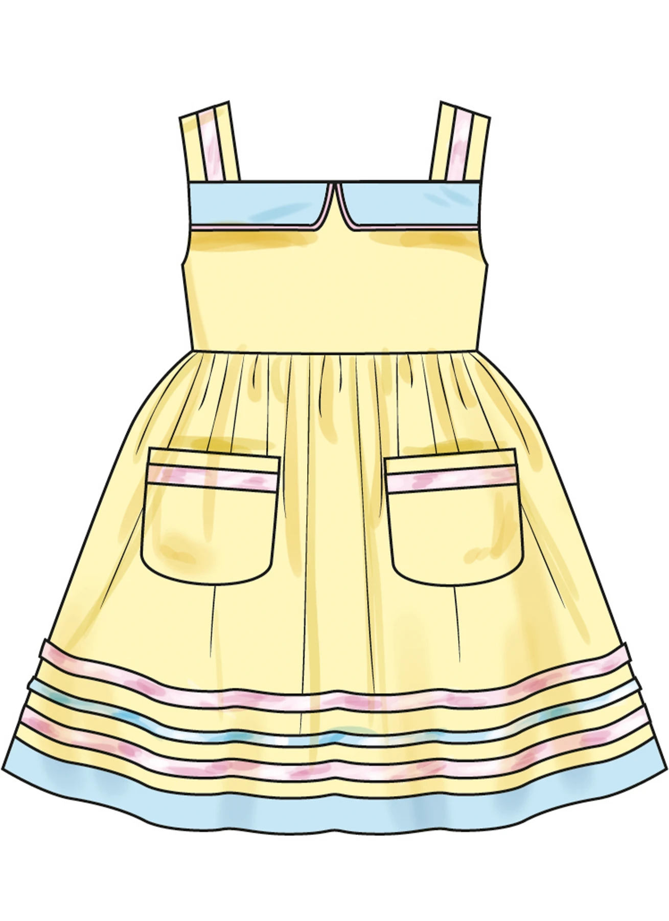 Simplicity Sewing Pattern Toddlers' Dresses (PDF) 5 Simplicity Sewing Pattern Toddlers' Dresses (PDF)