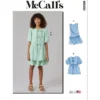 McCall's Sewing Pattern Girls' Dress and Top (PDF)