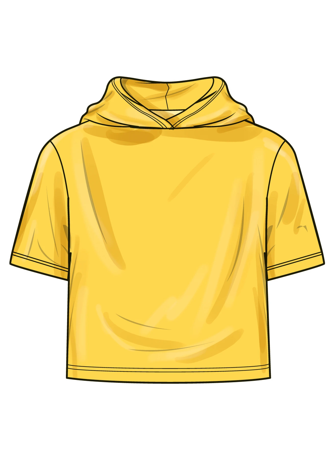 Simplicity Sewing Pattern Toddlers' Hooded T-Shirt and Jeans 3 Simplicity Sewing Pattern Toddlers' Hooded T-Shirt and Jeans