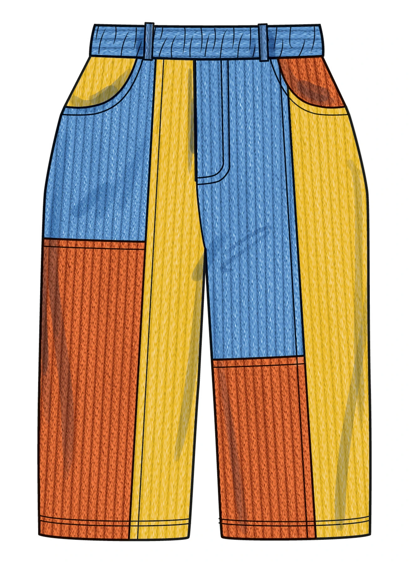 Simplicity Sewing Pattern Toddlers' Hooded T-Shirt and Jeans 5 Simplicity Sewing Pattern Toddlers' Hooded T-Shirt and Jeans