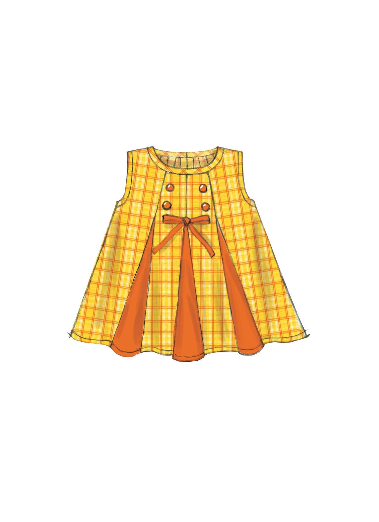 McCall's Sewing Pattern Infants' Gored Dresses and Panties (PDF) 5 McCall's Sewing Pattern Infants' Gored Dresses and Panties (PDF)