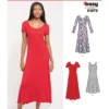 New Look Sewing Pattern Misses' Knit Dress 21 New Look Sewing Pattern Misses' Knit Dress