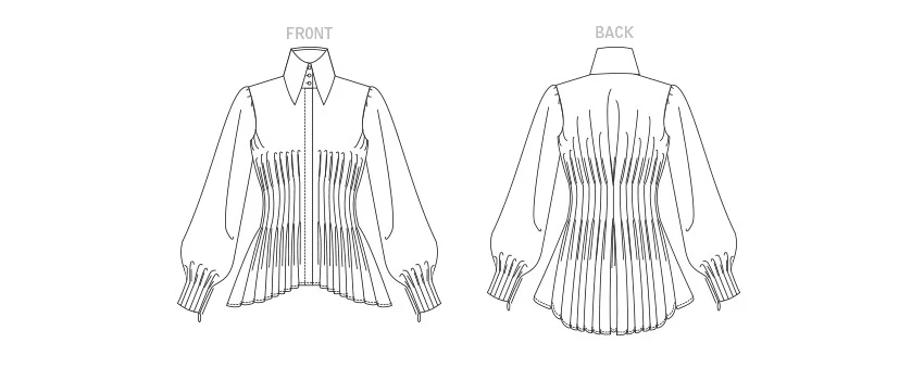 Vogue Patterns Misses' Shirt 6 Vogue Patterns Misses' Shirt