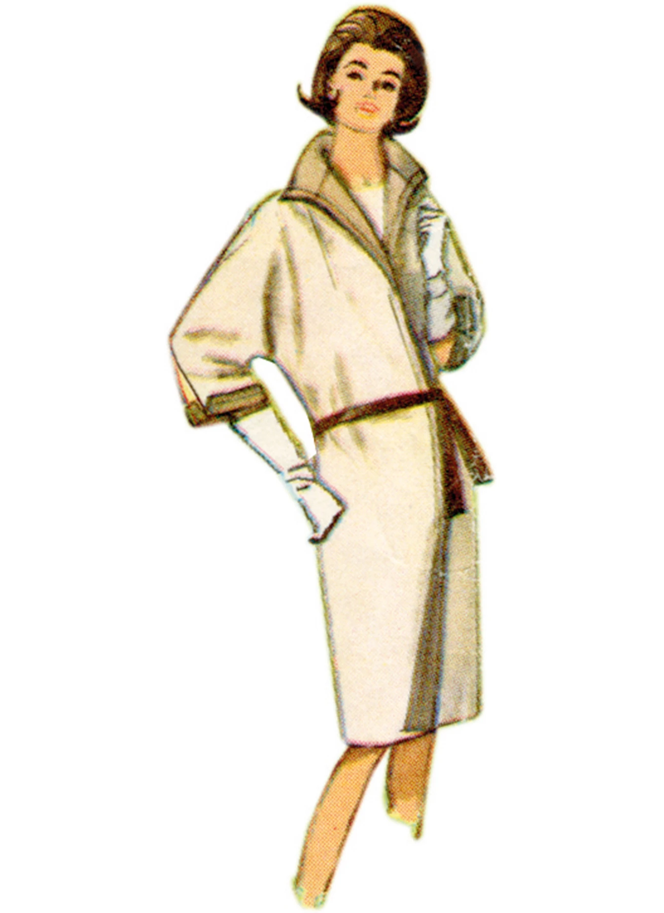 Simplicity Sewing Pattern 1960s Misses' Reversible Coat (PDF) 4 Simplicity Sewing Pattern 1960s Misses' Reversible Coat (PDF)
