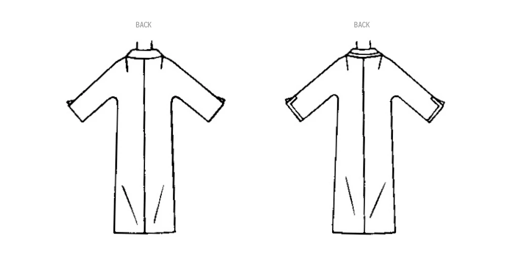 Simplicity Sewing Pattern 1960s Misses' Reversible Coat (PDF) 6 Simplicity Sewing Pattern 1960s Misses' Reversible Coat (PDF)
