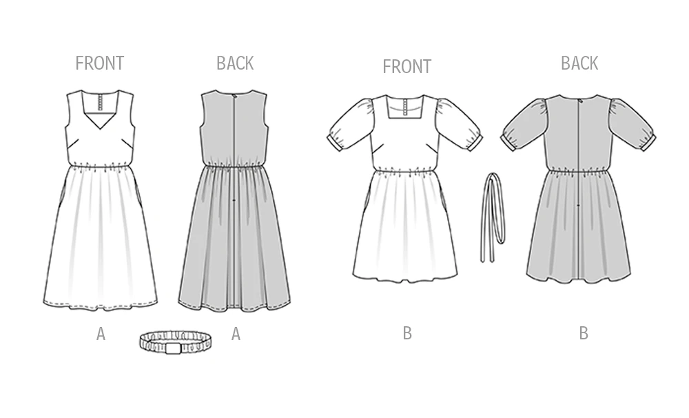 Burda Style Pattern 5668 Misses' Dresses 11 Burda Style Pattern 5668 Misses' Dresses