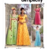 Simplicity Sewing Pattern Misses' & Women's Regency Era Style Dresses