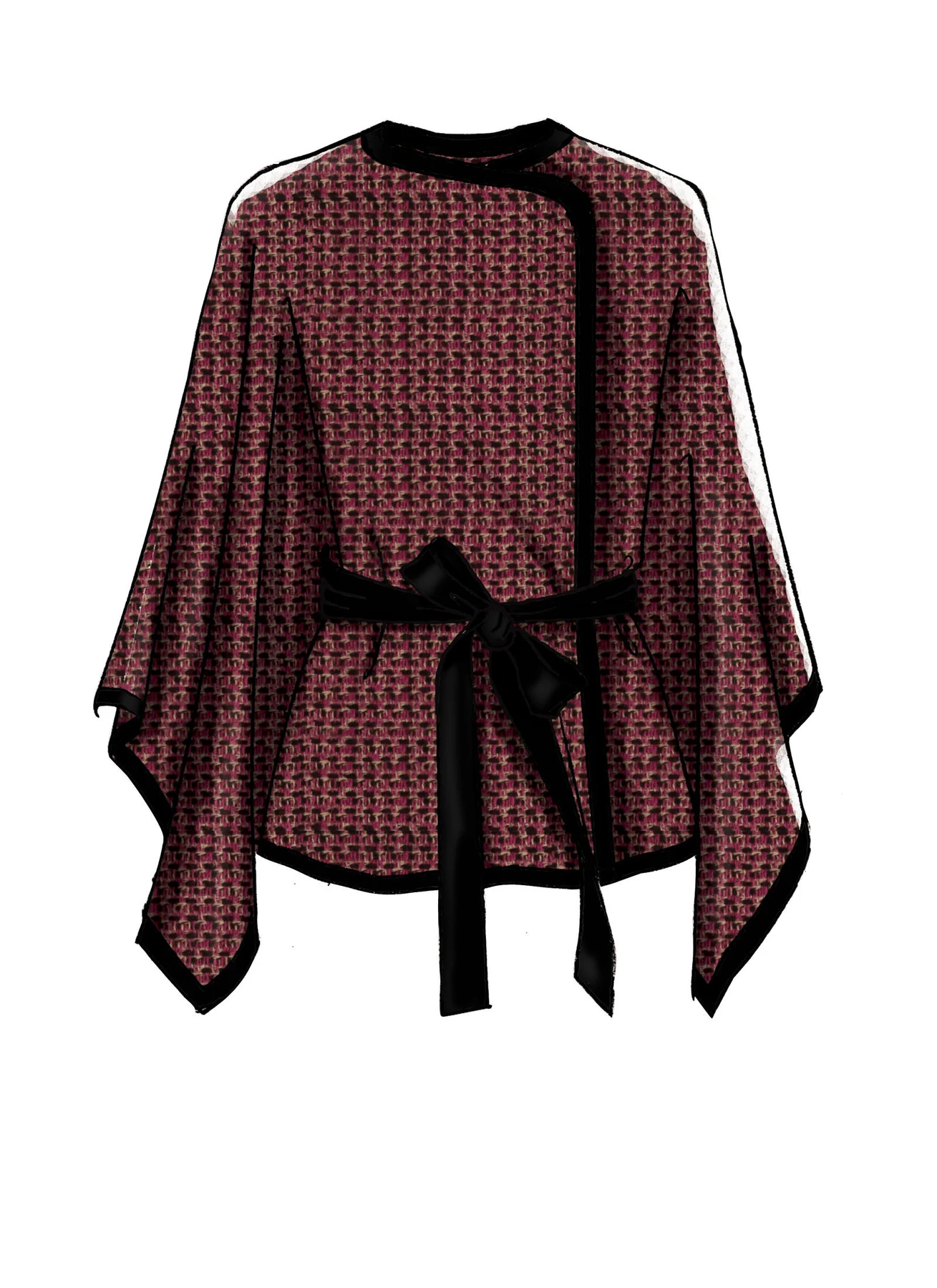 McCall's Sewing Pattern Misses' Capes and Belt with Closure Options (PDF) 4 McCall's Sewing Pattern Misses' Capes and Belt with Closure Options (PDF)