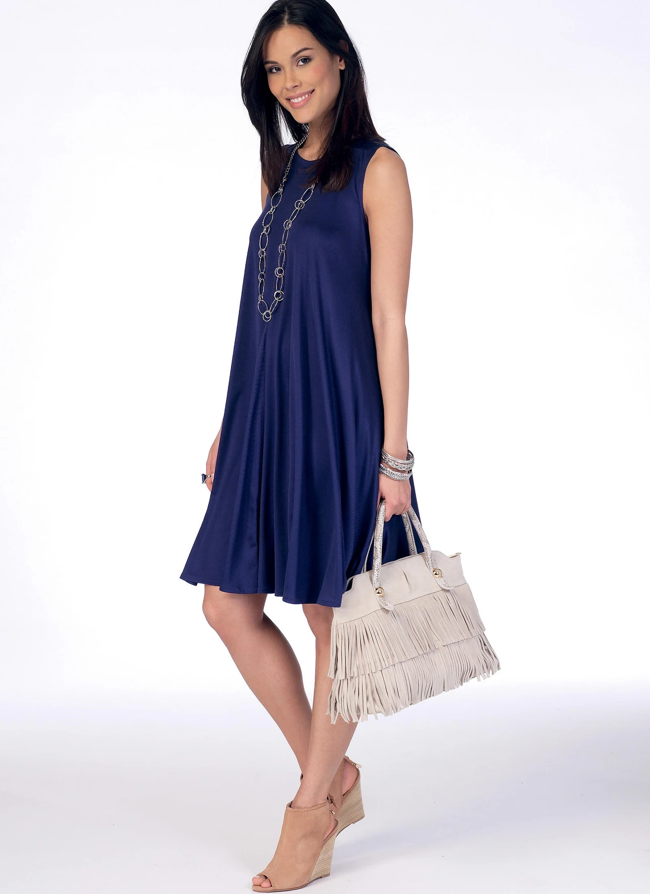 McCall's Sewing Pattern Misses' Flared Knit Top and Dress by Melissa Watson (PDF) 2 McCall's Sewing Pattern Misses' Flared Knit Top and Dress by Melissa Watson (PDF)