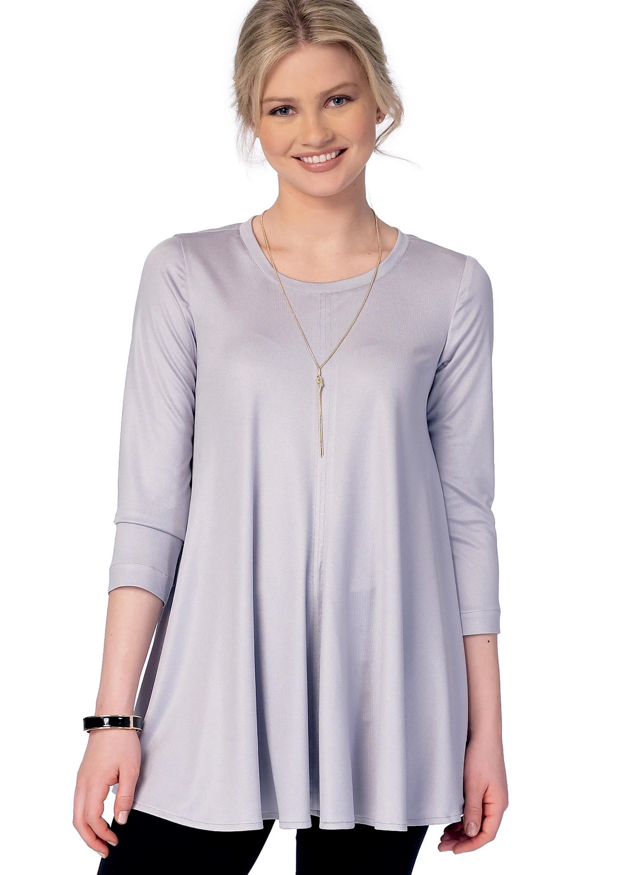 McCall's Sewing Pattern Misses' Flared Knit Top and Dress by Melissa Watson (PDF) 3 McCall's Sewing Pattern Misses' Flared Knit Top and Dress by Melissa Watson (PDF)
