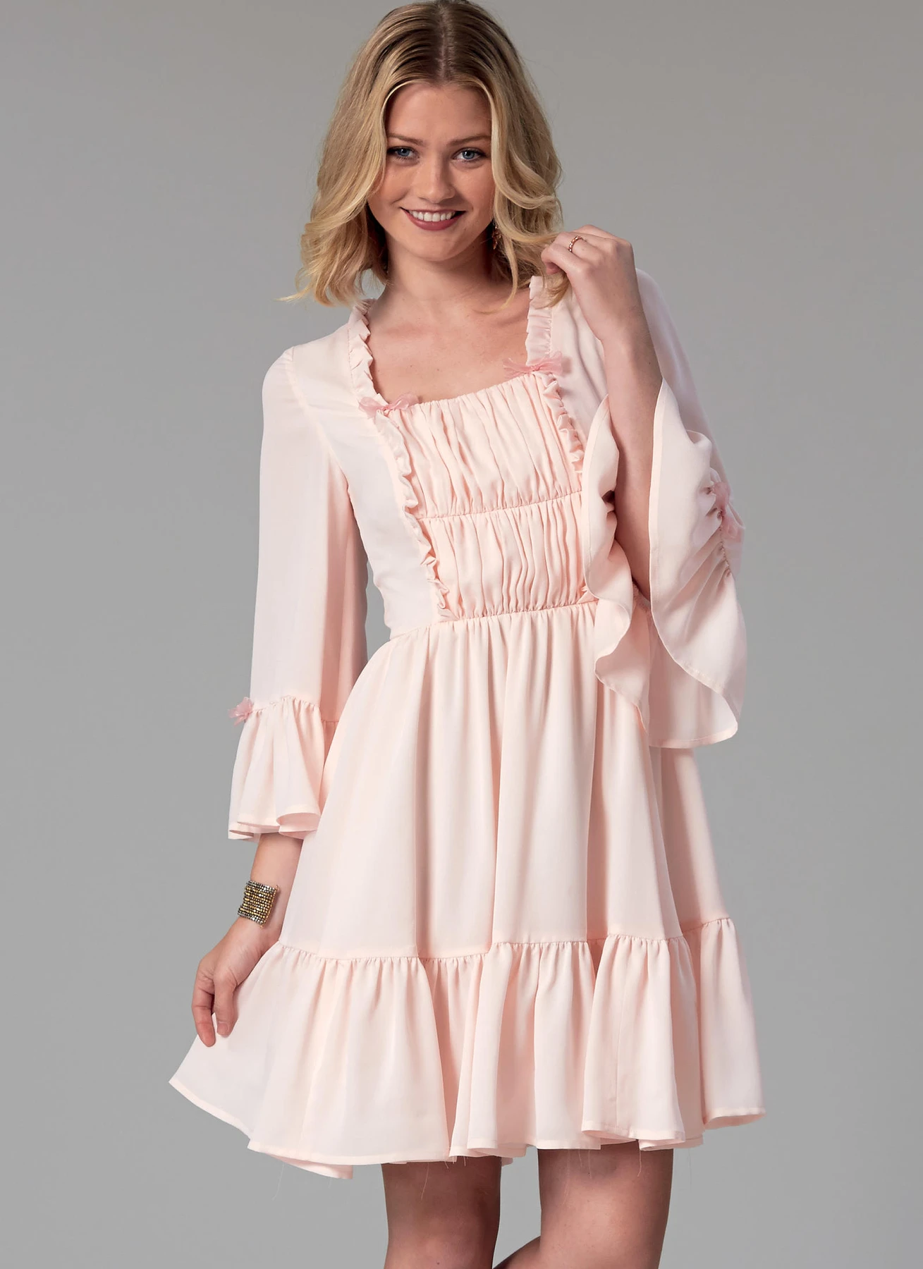 McCall's Sewing Pattern Misses' Gathered and Ruched Dresses (PDF) 2 McCall's Sewing Pattern Misses' Gathered and Ruched Dresses (PDF)