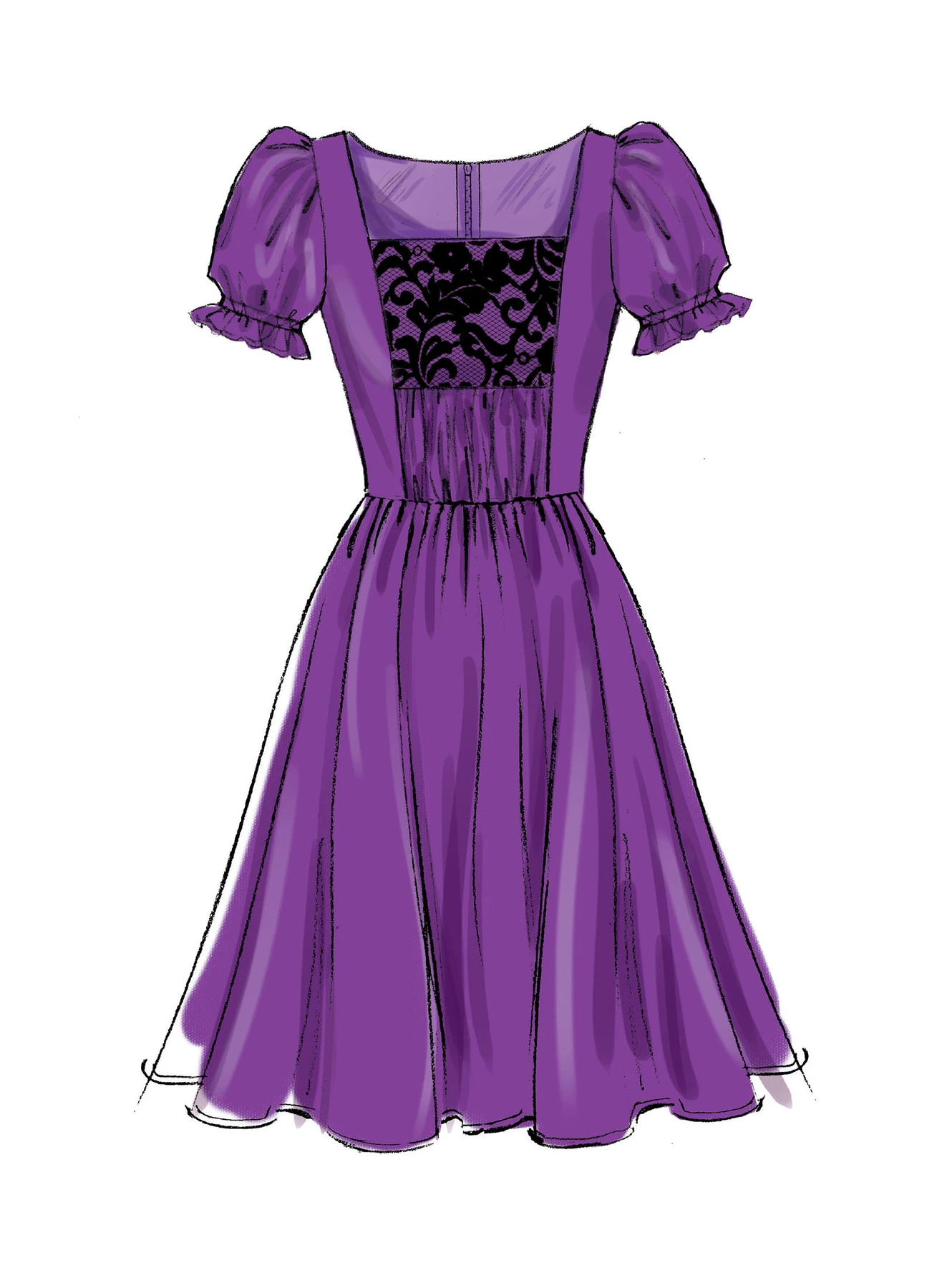 McCall's Sewing Pattern Misses' Gathered and Ruched Dresses (PDF) 3 McCall's Sewing Pattern Misses' Gathered and Ruched Dresses (PDF)