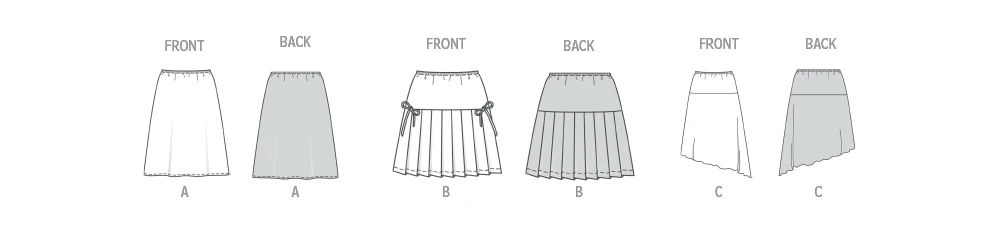 Burda Style Pattern 5660 Misses' Skirt 14 Burda Style Pattern 5660 Misses' Skirt