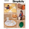 Simplicity Sewing Pattern Playroom Accessories 17 Simplicity Sewing Pattern Playroom Accessories