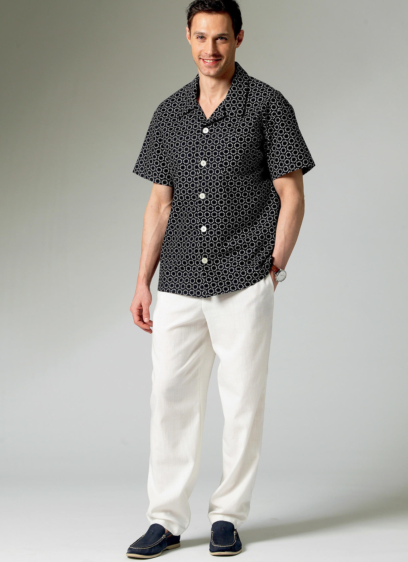 McCall's Sewing Pattern Men's/Boys' Shirt, Shorts and Pants 3 McCall's Sewing Pattern Men's/Boys' Shirt, Shorts and Pants