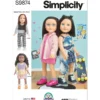 Simplicity Sewing Pattern 18" Doll Clothes by Carla Reiss Design 13 Simplicity Sewing Pattern 18" Doll Clothes by Carla Reiss Design