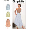 Simplicity Sewing Pattern Misses' Skirts 23 Simplicity Sewing Pattern Misses' Skirts