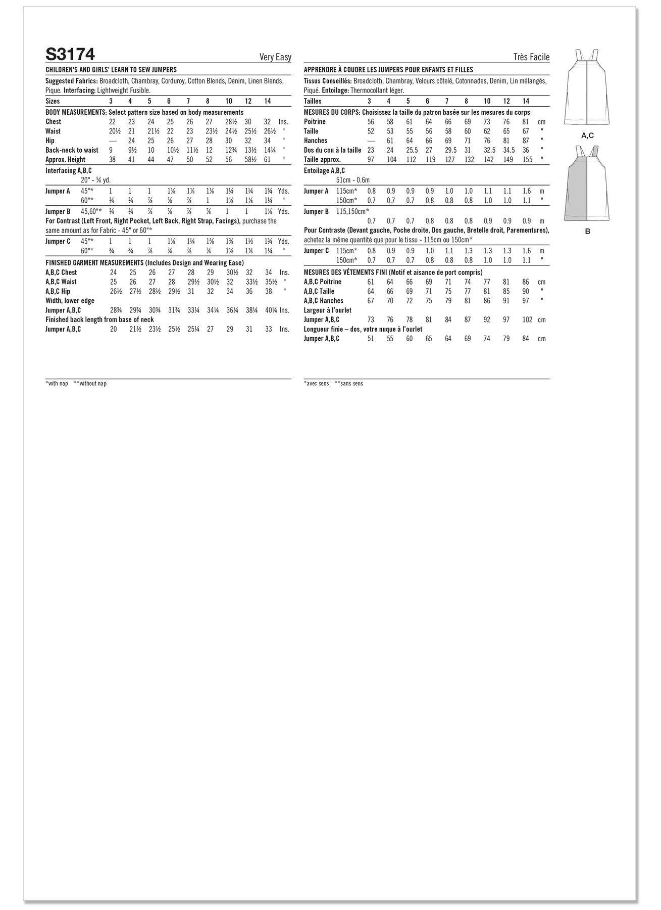 Simplicity Sewing Pattern Children's and Girls Learn to Sew Jumpers (PDF) 10 Simplicity Sewing Pattern Children's and Girls Learn to Sew Jumpers (PDF)