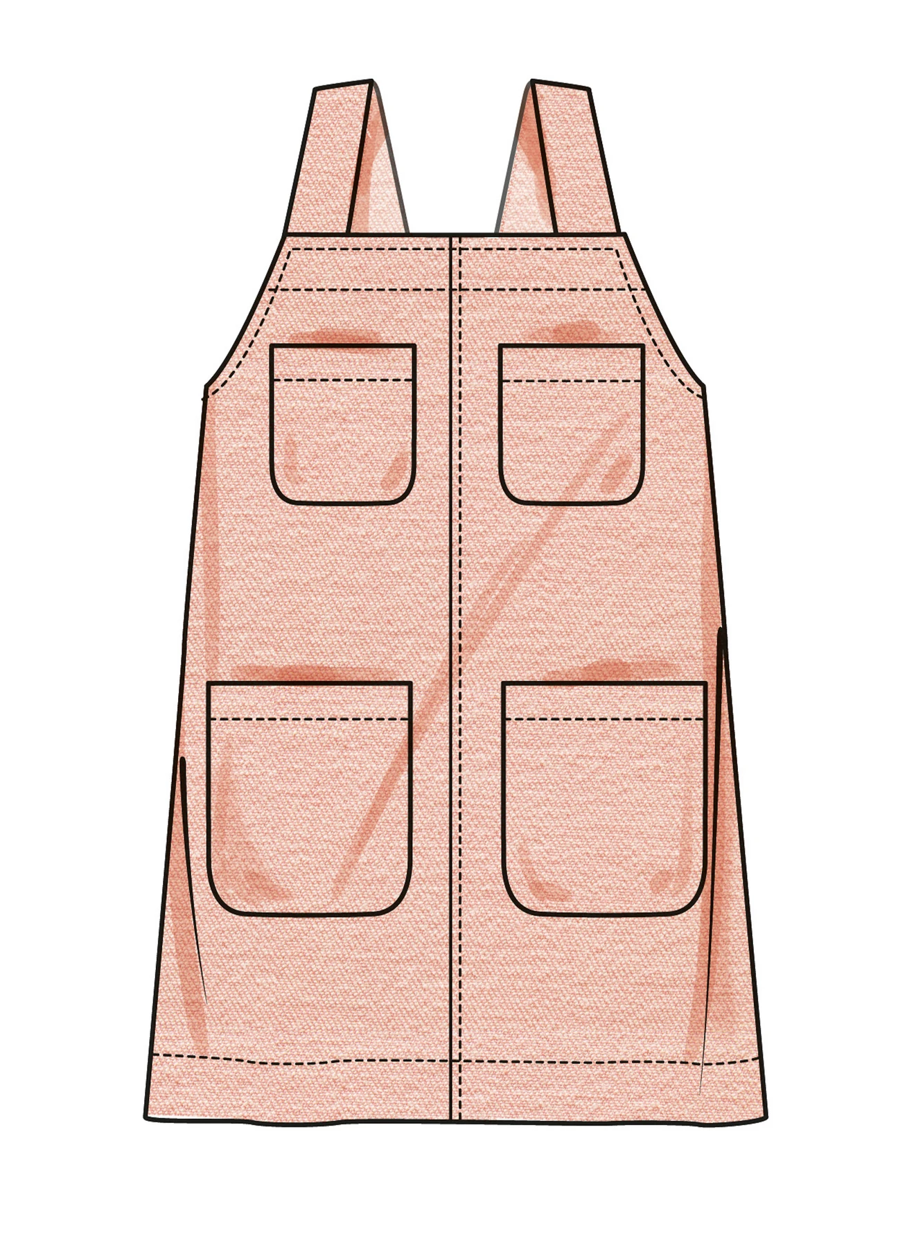 Simplicity Sewing Pattern Children's and Girls Learn to Sew Jumpers (PDF) 5 Simplicity Sewing Pattern Children's and Girls Learn to Sew Jumpers (PDF)
