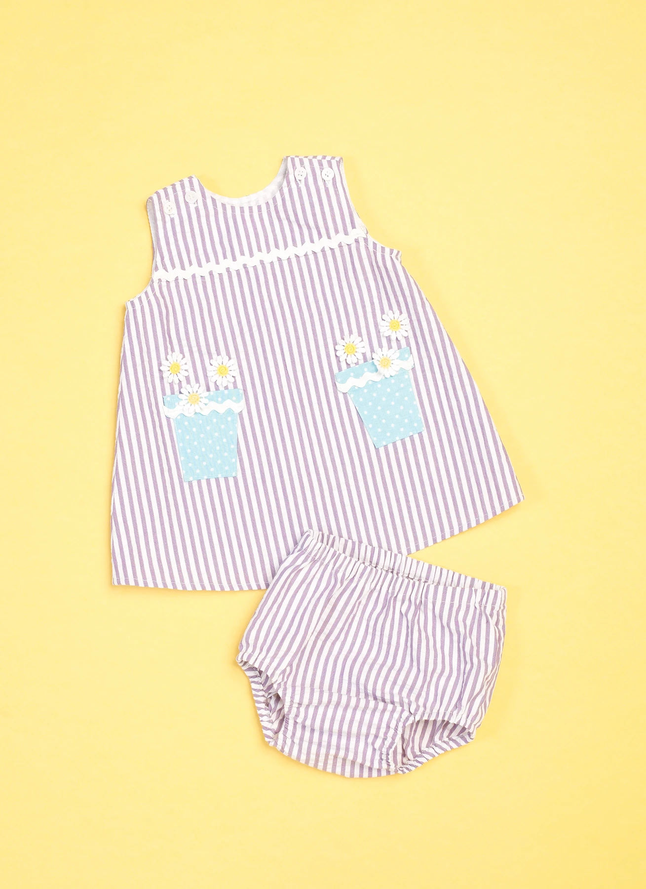 Butterick Sewing Pattern Baby Overalls, Dress and Panties 3 Butterick Sewing Pattern Baby Overalls, Dress and Panties