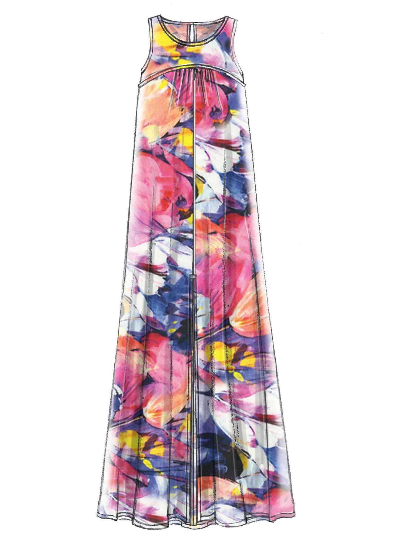 McCall's Sewing Pattern Misses' Dresses with Yokes, and Belt (PDF) 5 McCall's Sewing Pattern Misses' Dresses with Yokes, and Belt (PDF)