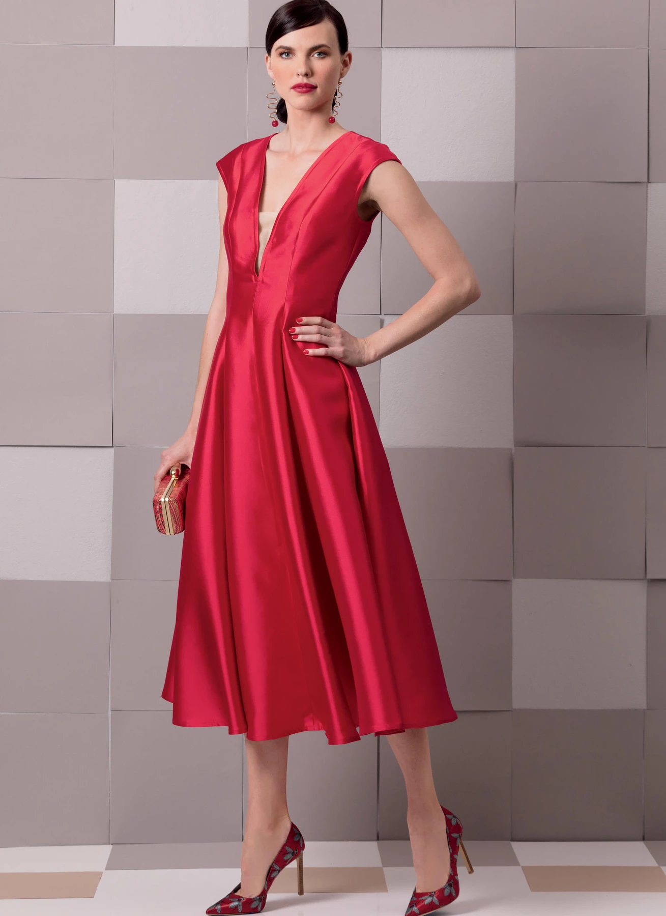Vogue Patterns Misses' Dress and Dickie 6 Vogue Patterns Misses' Dress and Dickie