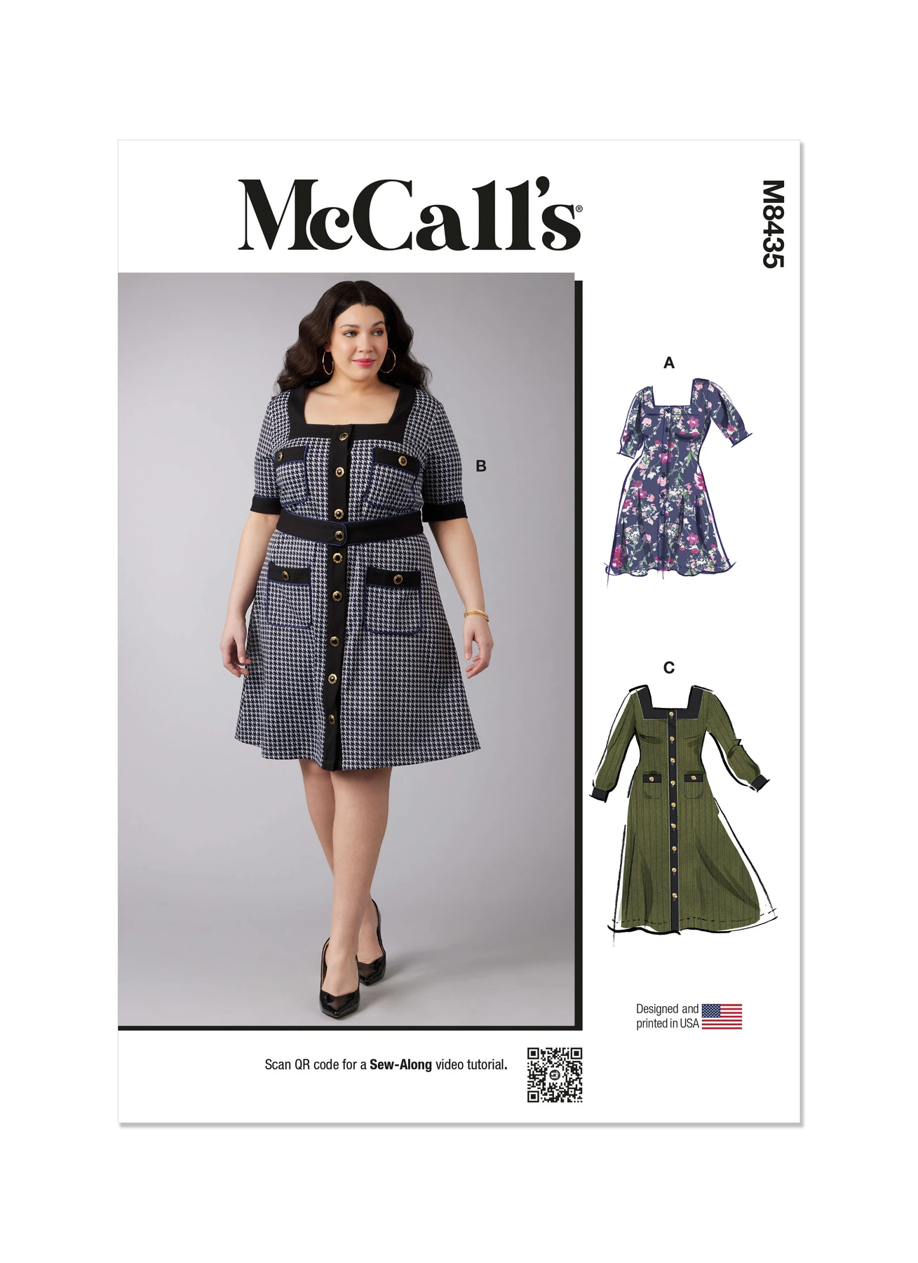 McCall's Sewing Pattern Women's Knit Dresses (PDF) 1 McCall's Sewing Pattern Women's Knit Dresses (PDF)