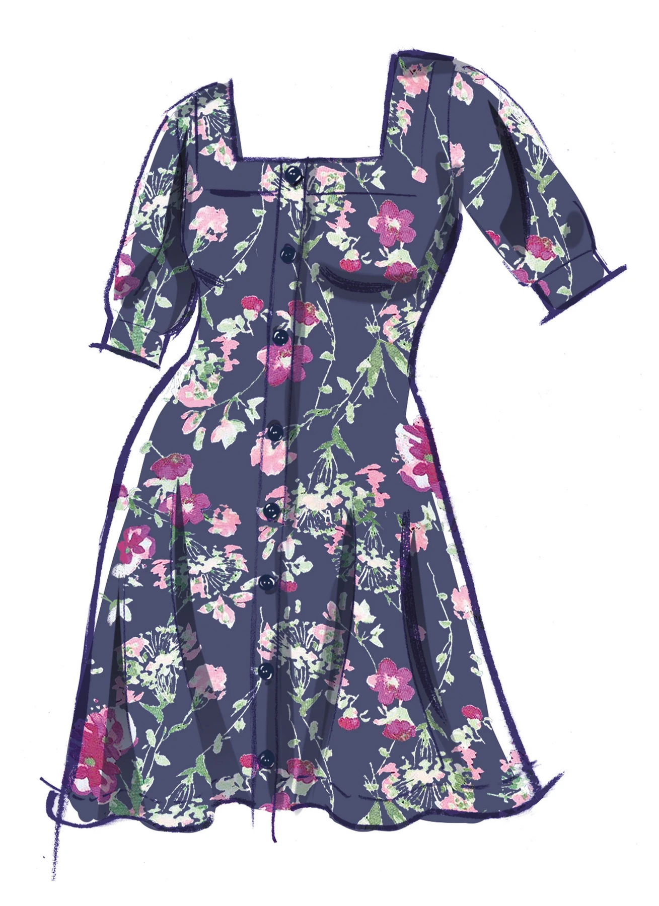 McCall's Sewing Pattern Women's Knit Dresses (PDF) 3 McCall's Sewing Pattern Women's Knit Dresses (PDF)