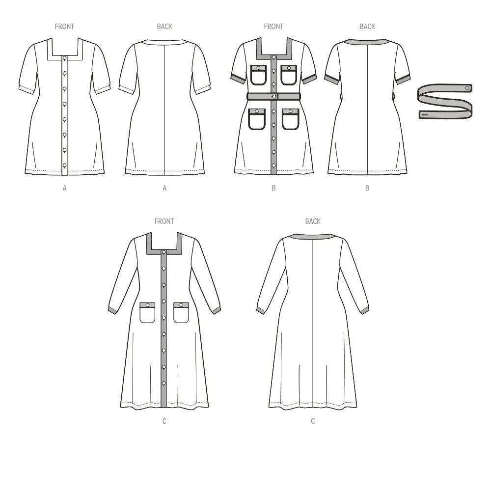 McCall's Sewing Pattern Women's Knit Dresses (PDF) 8 McCall's Sewing Pattern Women's Knit Dresses (PDF)