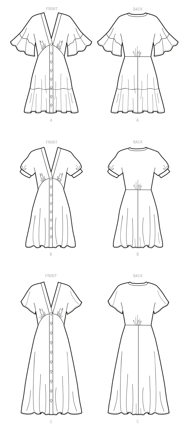 McCall's Sewing Pattern Misses' Dresses (PDF) 7 McCall's Sewing Pattern Misses' Dresses (PDF)