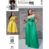 Know Me Sewing Pattern Misses' Dress and Jumpsuit by Keechii B Style 15 Know Me Sewing Pattern Misses' Dress and Jumpsuit by Keechii B Style