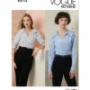 Vogue Patterns Misses' Top with Sleeve Variations 16 Vogue Patterns Misses' Top with Sleeve Variations