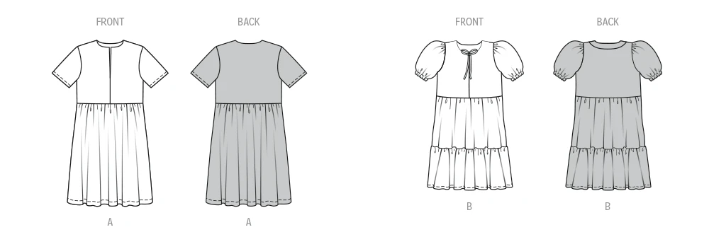 Burda Style Sewing Pattern 9212 Children's Dress 8 Burda Style Sewing Pattern 9212 Children's Dress