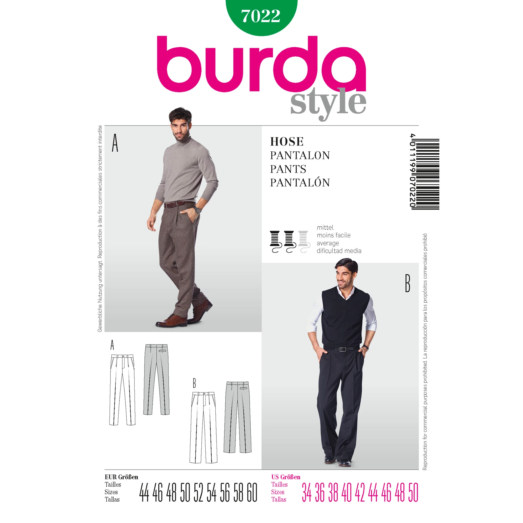 Burda Style Sewing Pattern Pants 17 Burda Style Sewing Pattern Pants