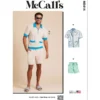 McCall's Sewing Pattern Men's Knit Shirts and Shorts (PDF) 15 McCall's Sewing Pattern Men's Knit Shirts and Shorts (PDF)