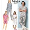 Butterick Sewing Pattern Misses' Top, Dress, Shorts, Pants and Lounge Socks (PDF) 16 Butterick Sewing Pattern Misses' Top, Dress, Shorts, Pants and Lounge Socks (PDF)