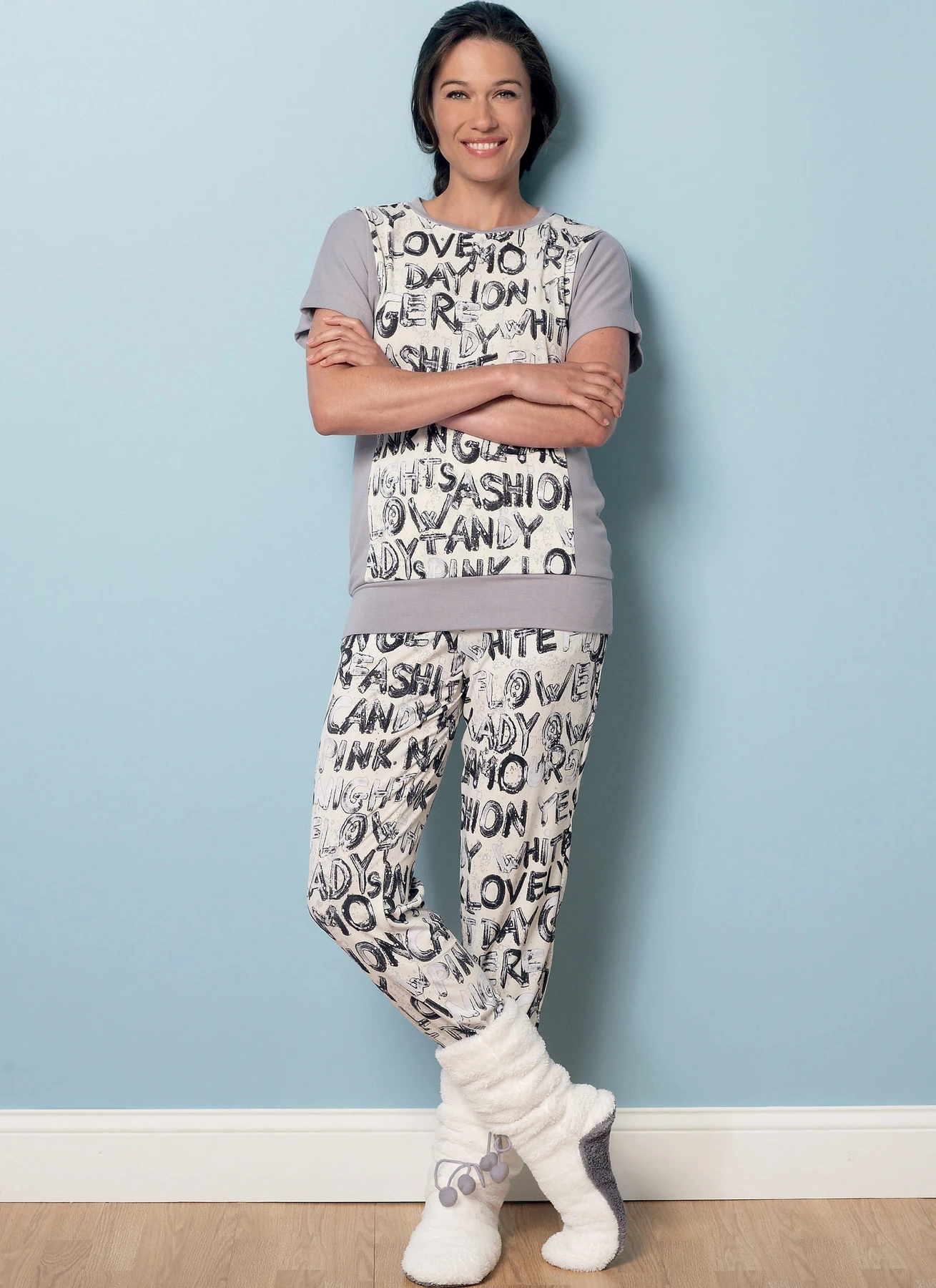 Butterick Sewing Pattern Misses' Top, Dress, Shorts, Pants and Lounge Socks (PDF) 2 Butterick Sewing Pattern Misses' Top, Dress, Shorts, Pants and Lounge Socks (PDF)