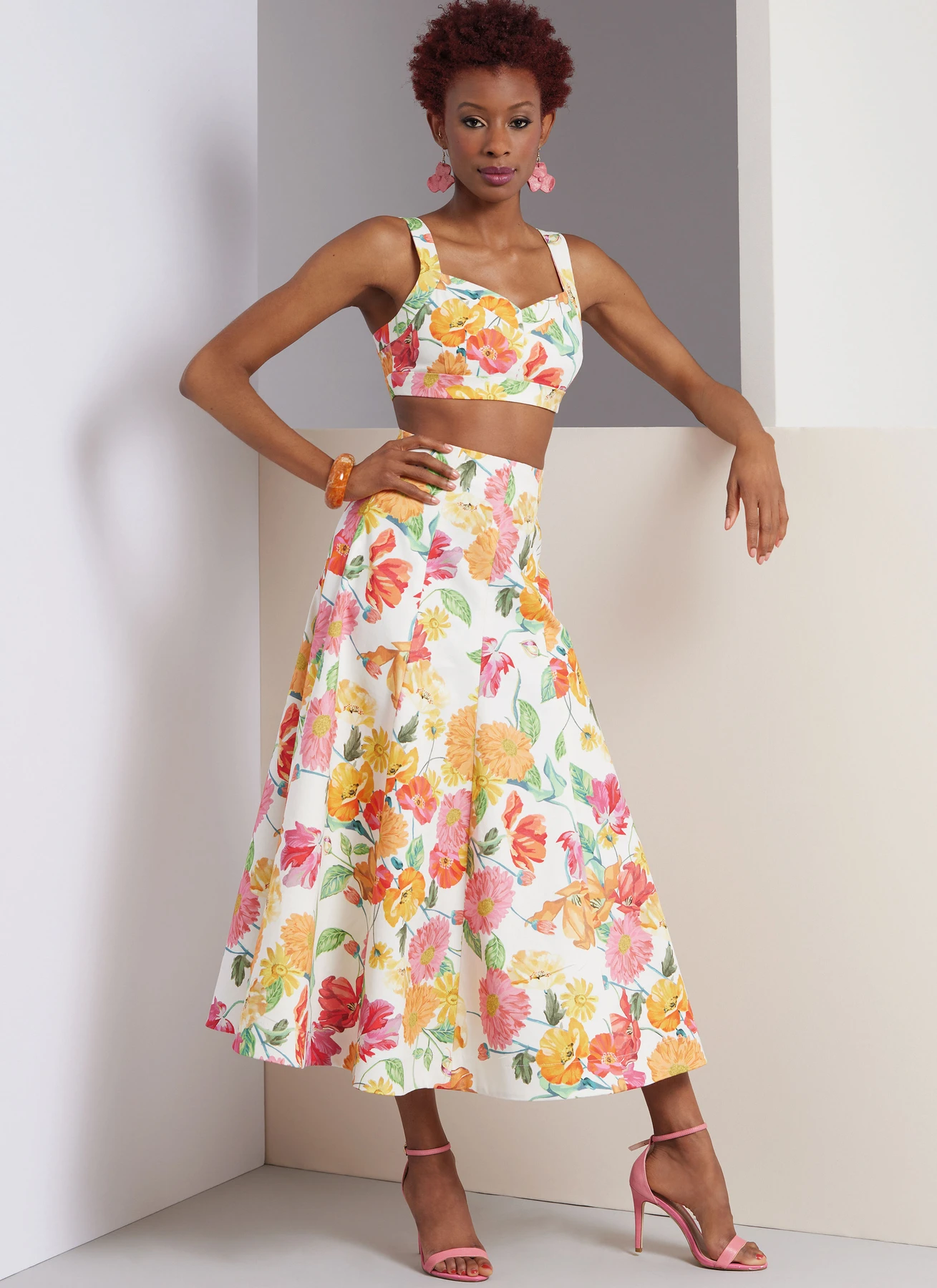 Vogue Patterns Misses' Top, Skirt and Pants
