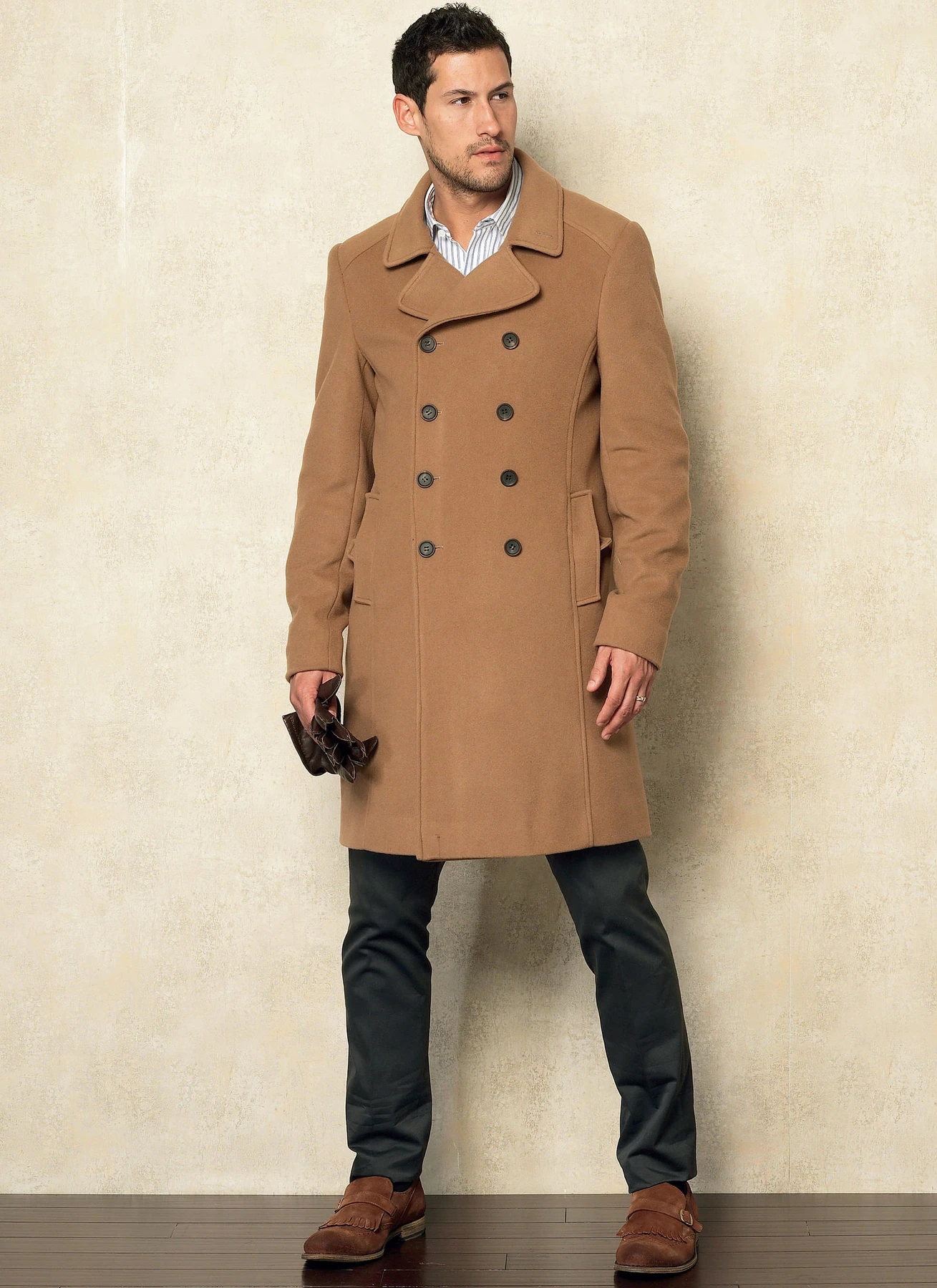 Vogue Patterns Men's Double-Breasted Peacoats and Pants 11 Vogue Patterns Men's Double-Breasted Peacoats and Pants