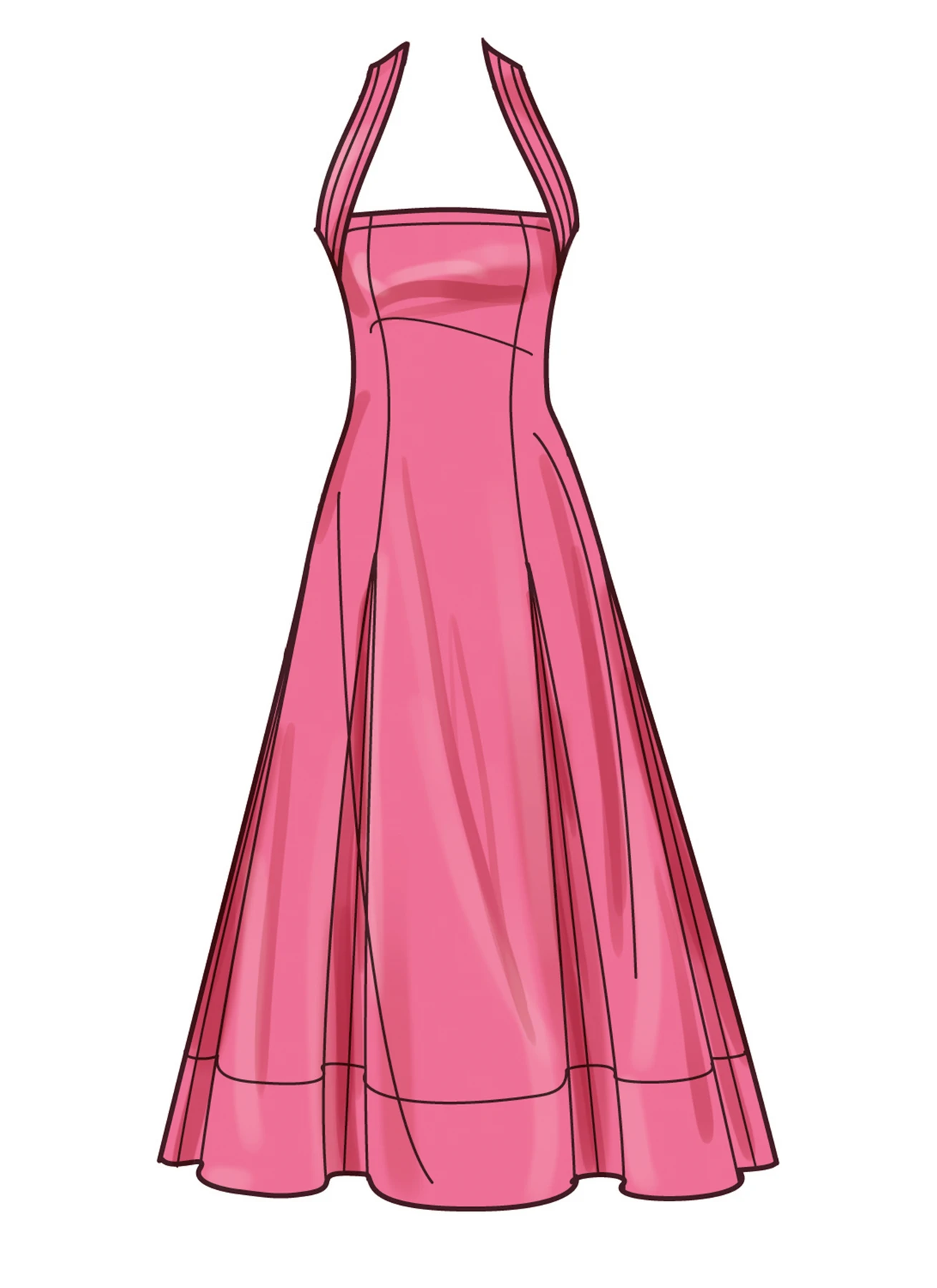 Simplicity Sewing Pattern Misses' Dress in Two Lengths (PDF) 3 Simplicity Sewing Pattern Misses' Dress in Two Lengths (PDF)