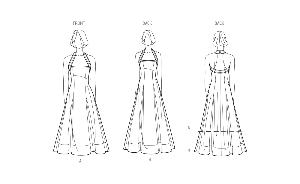 Simplicity Sewing Pattern Misses' Dress in Two Lengths (PDF) 7 Simplicity Sewing Pattern Misses' Dress in Two Lengths (PDF)